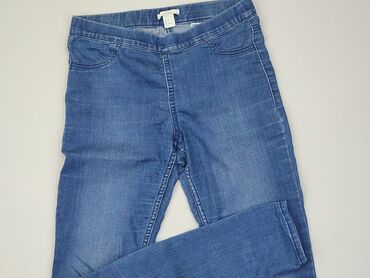jeansy w plamy: Jeansy, H&M, S (EU 36), stan - Dobry