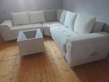 divan ölçüleri: L🅰/ divan jurnal masası ilə birlikdə 450 azn Divan açılır, bazalıdır — 1