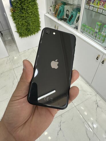 iphone 7 plus копия: IPhone SE 2020, 64 GB, Black Titanium, Zəmanət, Barmaq izi, Sənədlərlə