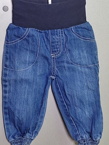 брюки джинсы женские: Джинсы и брюки, цвет - Синий, Б/у