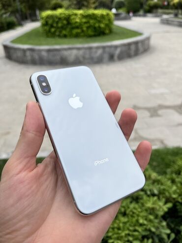 IPhone X, 64 GB, Ağ, Face ID