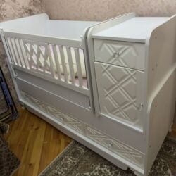 кровать с базой: Oğlan və qız üçün, Beşik