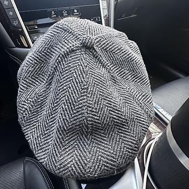 koja salvar: Şlyapa, Tommy Hilfiger, Yeni, rəng - Boz, One size — 2