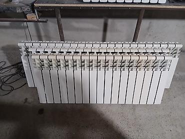 Qızdırıcı və isidicilər: 57 seksiya kombi radiatorları satılır. 1 i 17 seksiyalı .1 i 18 — 4