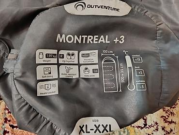 Спальный мешок Outventure Montreal +3, размер XL–XXL - Температурный