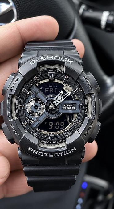 forerunner 965: Спортивные часы часы, Casio (G-Shock), Таймер и секундомер, Водонепроницаемые, Мужские, Б/у — 2