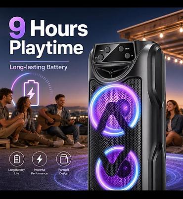 Dinamiklər və kolonkalar: Yeni Kolonka, Növ - Bluetooth, rəng - Qara — 2
