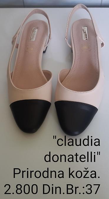 Baletanke: Claudia Donatelli ženske kožne baletanke/slingback - Materijal — 4