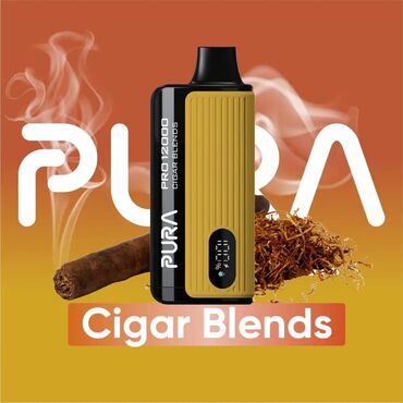 Qəlyan, vayp və aksesuarları: Şok Şok Şok Sadəcə bu iki dad Cigar və Tobacco vanil Pura 12.000