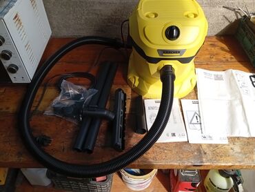 Строительные пылесосы: Пылесос Karcher WD2 PLUS строительный 12 литров 1000 ватт Новый — 3