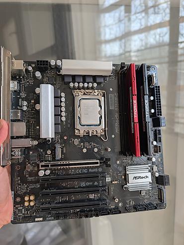 материнские платы intel q370: Материнская плата для ПК, Б/у, ASRock, LGA1700, Micro-ATX — 1