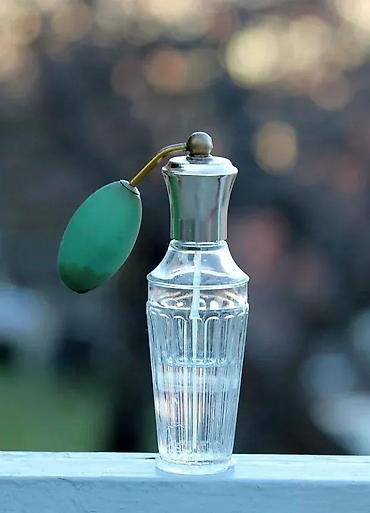 Ostali antikviteti: Vintage Atomizer Parfume Botlle 16 cm!. Vintage staklena posuda za — 4