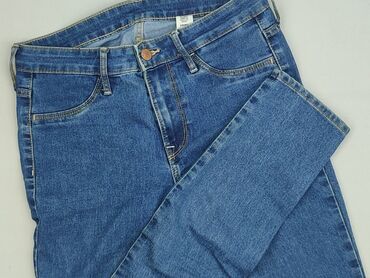 dżinsy czarne z wysokim stanem: H&M, Jeans for women, size S
