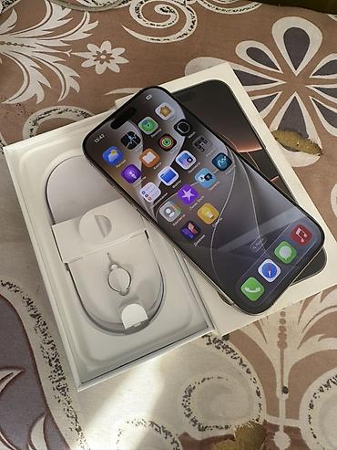 irsad electronics iphone 12 pro max: IPhone 16 Pro, 128 GB, Desert Titanium, Face ID — 7