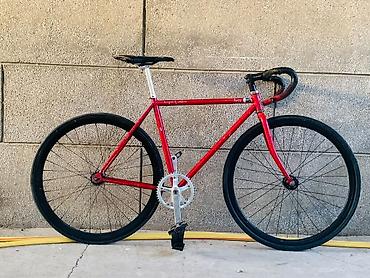 Фикс-байк (single speed/фикс) с дорожной геометрией. - Рама at lalafo.kg Фикс-байк (single speed/фикс) с дорожной геометрией. - Рама
