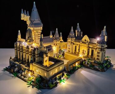 конструкторы lego hero factory: Гарри Поттер Красочный и волшебный замок Хогвартса ✨️ 6000+ деталей +