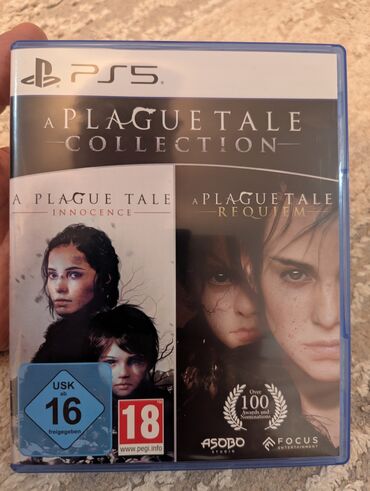 прокат сони плейстейшн: Plague Tale Collection для PS 5, русские субтитры, две игры в