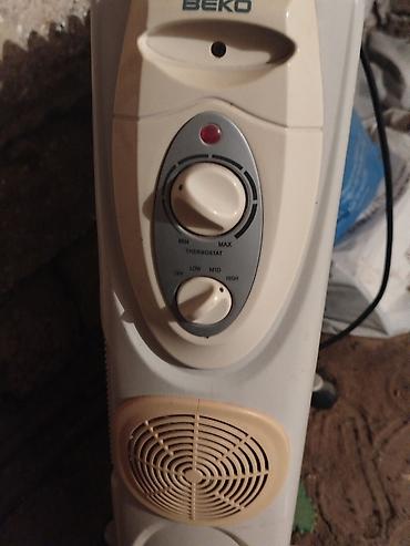 thermostat: Beko yağlı radiator və inteqrə edilmiş ventilyator - Marka/model — 3