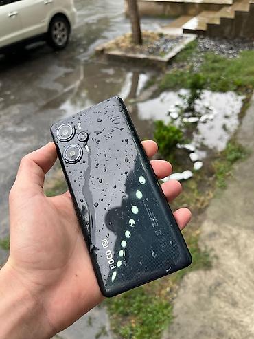 nintendo switch qiymeti: Poco F5, 256 GB, rəng - Qara, Barmaq izi — 2