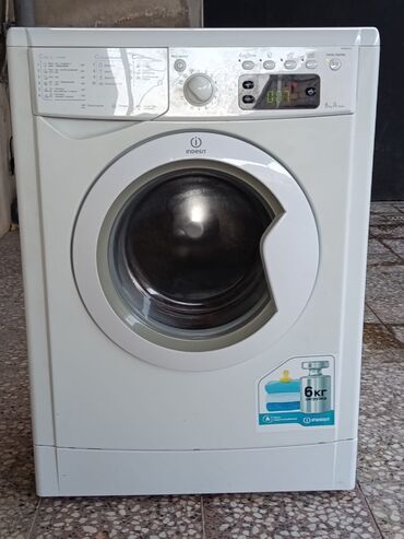 стиральная машина с фронтальной загрузкой: Paltaryuyan maşın Indesit, 6 kq, Avtomat, Qurutmasız