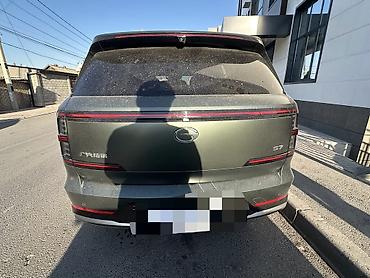 GAC: GAC Trumpchi S7, крупный современный SUV в эффектном матово-зелёном — 2