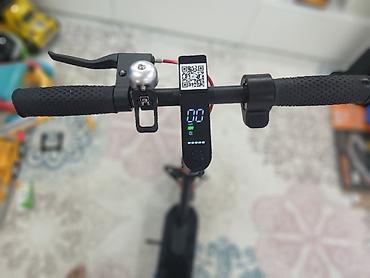 2 el scooter: Qet tezedı karobkadan sokub 1 defe yoxlamaq ucun surmusem.Baxan kımı — 2
