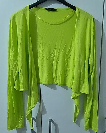 nike 95 blue and white: Lagani kardigan/bolero sa dugim rukavima – neon limeta zelena - — 2