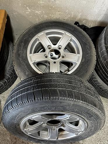 275 45 20: Teker disk ela veziyyetde az surulub zavod Chevrolet nivanin usdunde — 2