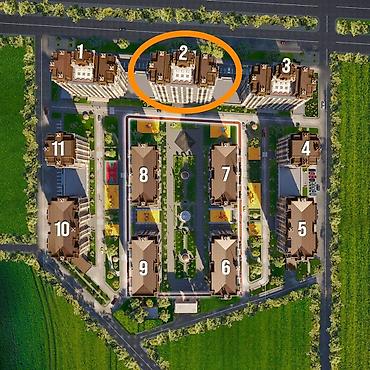 Кыймылсыз мүлк: 3 бөлмө, 122 м², Элитка, 10 кабат, ПСО (өз алдынча бүтүрүү) — 4