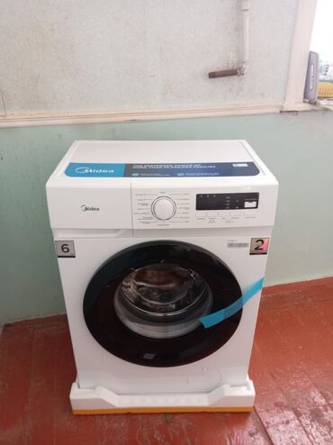 işlənmiş iphone 13 pro: Стиральная машина Midea, 6 кг, Автомат, Без сушки, Нет кредита, Самовывоз