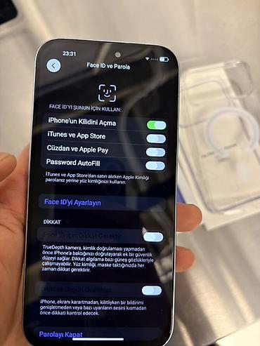 iphone 11 pro max qiyməti: IPhone 18 Pro Max, Mavi, Face ID — 9