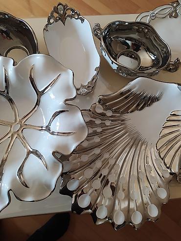 Nahar dəstləri və servizlər: Nahar dəsti, rəng - Ağ, Farfor — 7