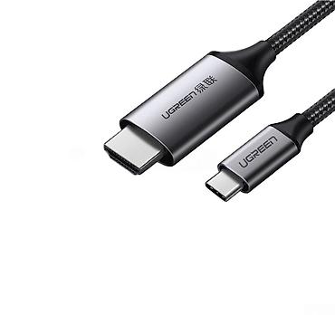 Ugreen US270 Type-C to USB 3.0 A Adapter Cable with Lanyard Space Gray