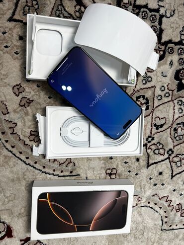 айфое: IPhone 16 Pro Max, Черный, Коробка