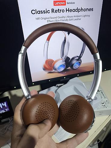 Qulaqcıqlar: Yeni Simsiz (Bluetooth) Qulaqcıqlar, Lenovo, rəng - Gümüşü — 2