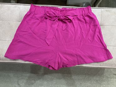 uske pantalone sa visokim strukom: XL (EU 42), color - Pink, Single-colored