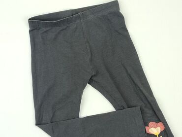 kurtki dziewczęce wiosenne: Leggings for kids, Lindex Kids, 4-5 years, 104/110, condition - Good