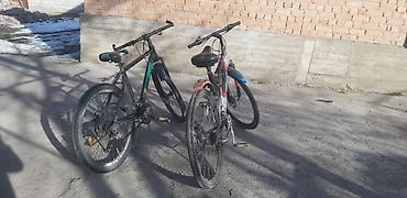 Горные велосипеды: Горный велосипед 26" - Амортизационная передняя вилка с пружинами. - — 7