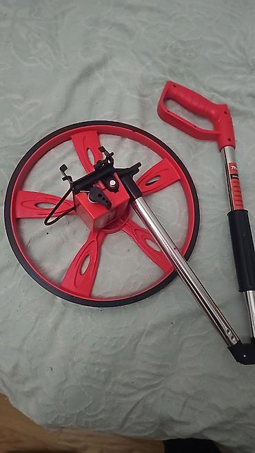 detector: Mekanik məsafə ölçən təkər (measuring wheel) - Rəng: qırmızı-qara - — 1