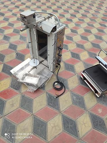 Dönər aparatları: Doner aparati dönər aparatı Ersoz markasi 3 spirallı model Şəkildə — 2