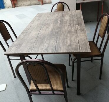 Bağ, çöl masa və oturacaq dəstləri: Stullar anbardan satiş var Modellər coxdur Rəng secimi etmək OLAR — 10