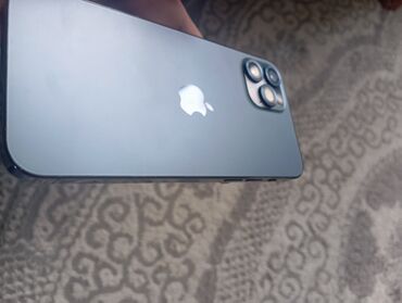 iphone 12 pro 256 цена бишкек: IPhone 12 Pro, Колдонулган, 256 ГБ, Көк, Заряддоочу түзүлүш, Коргоочу айнек, 95 %