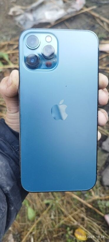 магнитола с выдвижным экраном: IPhone 12 Pro, Pacific Blue