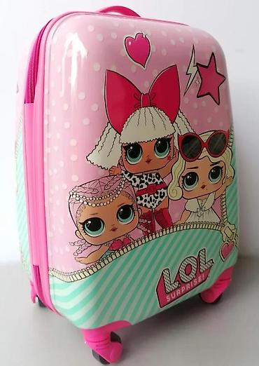 Rančevi, torbe i koferi: Dečji kofer na točkiće – LOL Surprise motiv - Tvrdi kofer sa sjajnom — 8