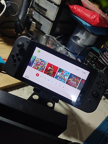 нинтендо: Nintendo switch чипованная ( прошитая) внутренняя память 32гб+32гб sd — 3