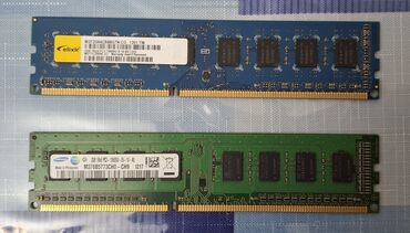 Operativ yaddaş (RAM): Operativ yaddaş (RAM) 2 GB, 1333 Mhz, DDR3, PC üçün, İşlənmiş