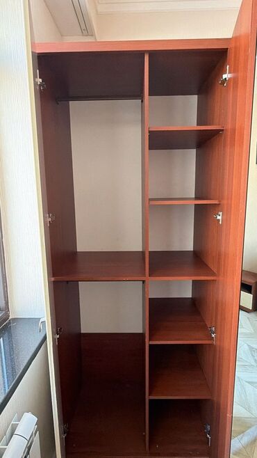 Спальные гарнитуры: Спальный гарнитур, Б/у, Двуспальная кровать, Шкаф, Комод, Белоруссия, ДСП, Самовывоз, цвет - Бежевый — 9