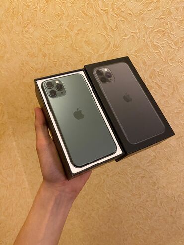 honor 20 pro qiymeti: IPhone 11 Pro, 64 GB, Matte Midnight Green, Face ID