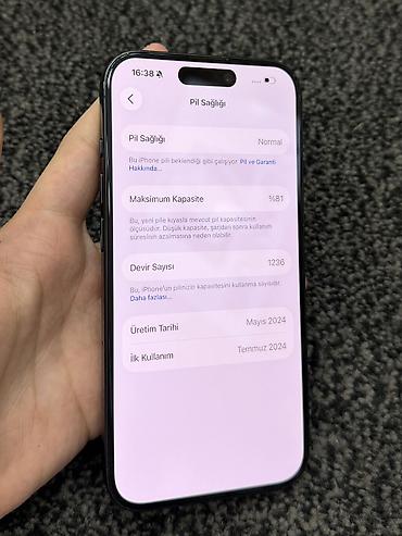 ipad 9 nəsil: IPhone 15 Pro, 128 GB, Blue Titanium, Face ID — 6