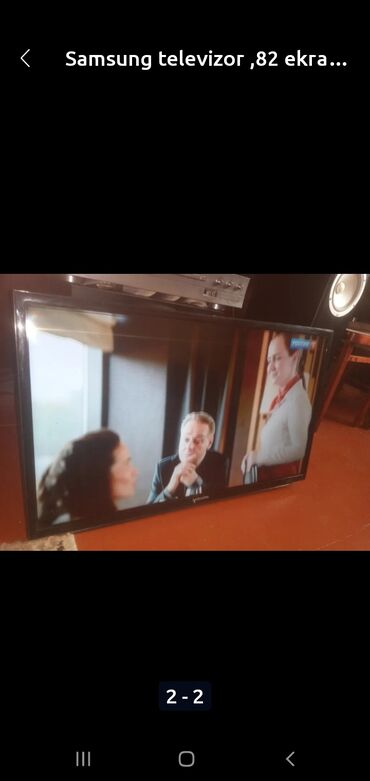 Kompüter, noutbuk və planşetlər: İşlənmiş Televizor Samsung LCD 32" HD (1366x768), Ünvandan götürmə